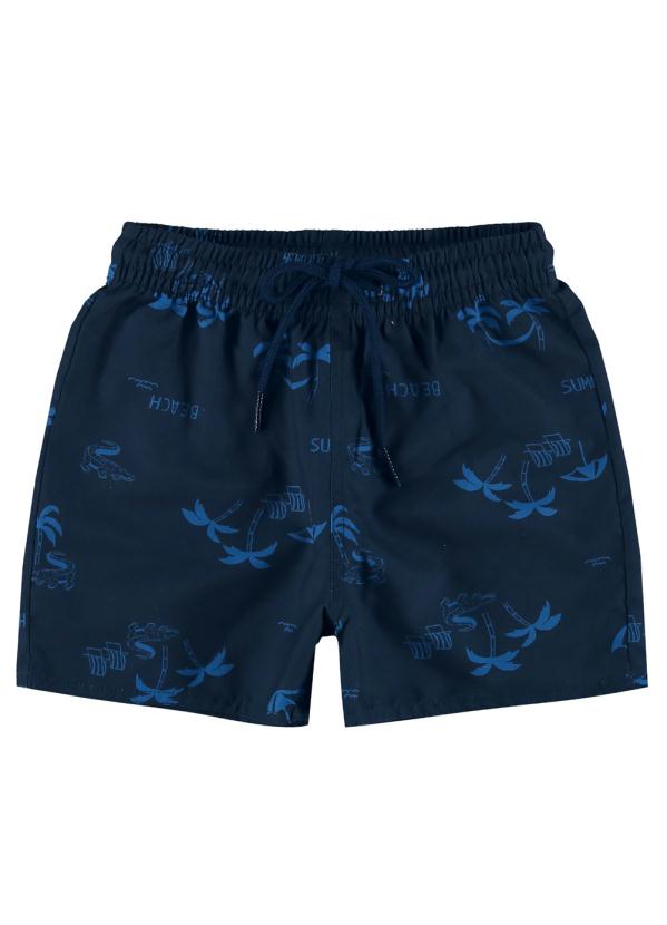 Shorts Azul Beach Menino