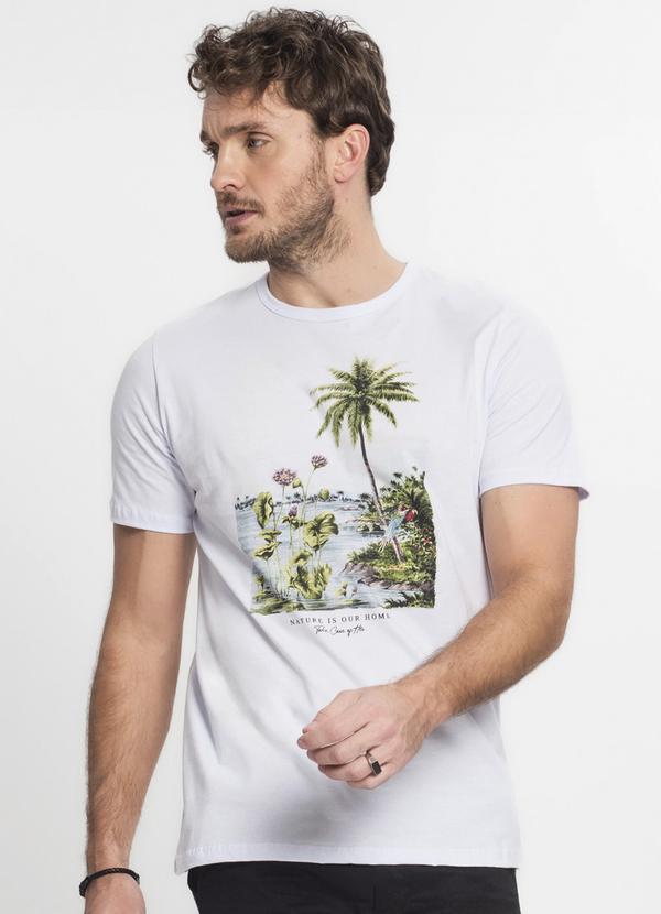 Camiseta Masculina Branco