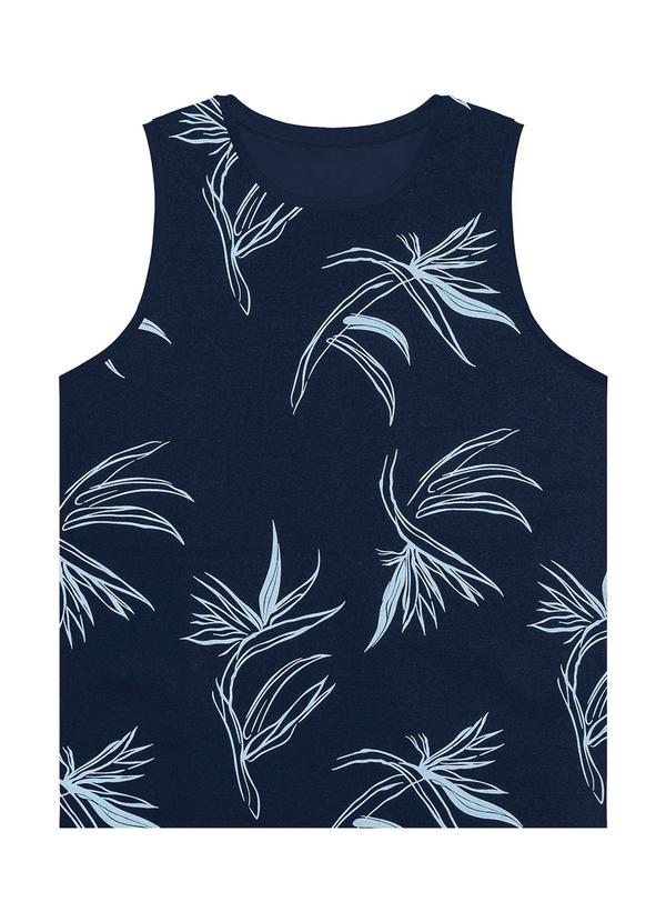 Regata Masculina Azul
