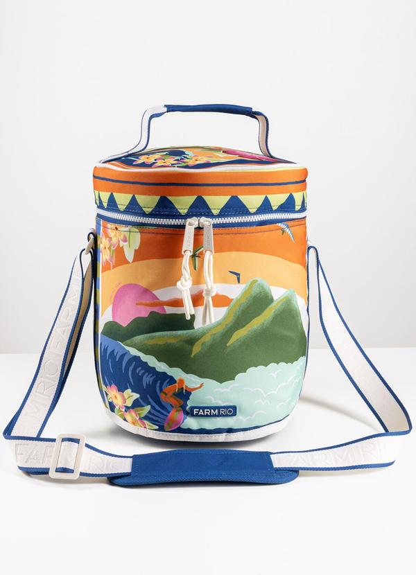 Cooler Farofa Surf Azul