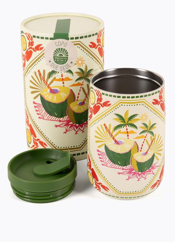 Copo que Sede Lenco Comida de Praia Verde