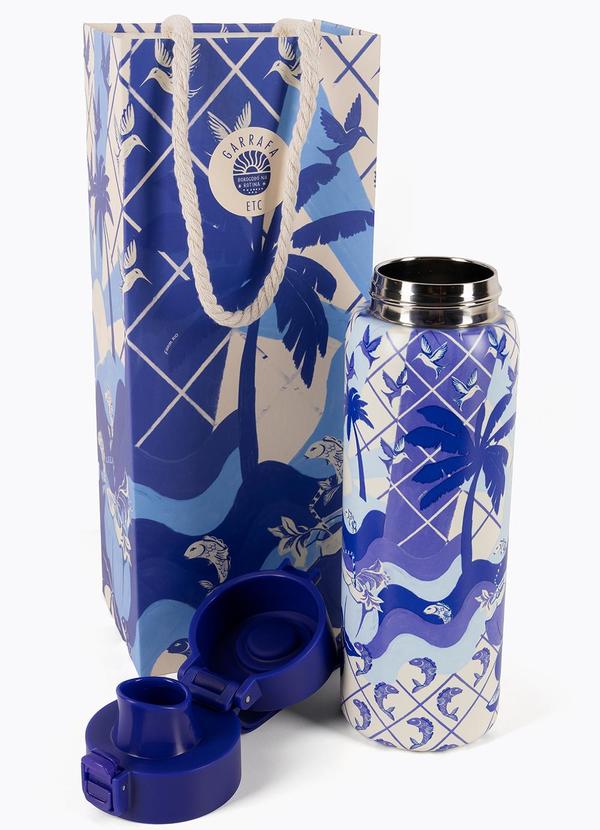 Garrafa Etc 650 Ml Semana de Arte Azul