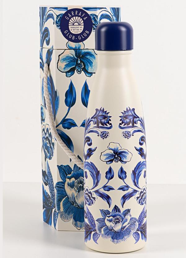 Garrafa Glub Glub 500 Ml Porcelain Off White