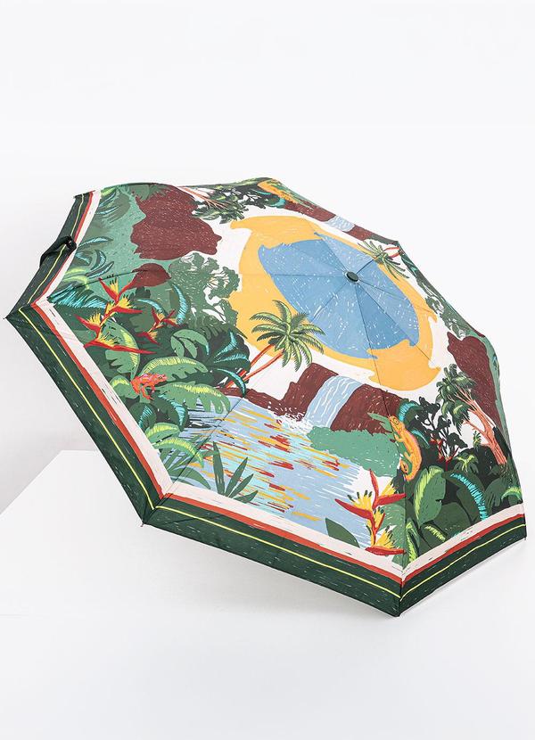 Guarda Chuva Lenço Pedra da Gavea Verde