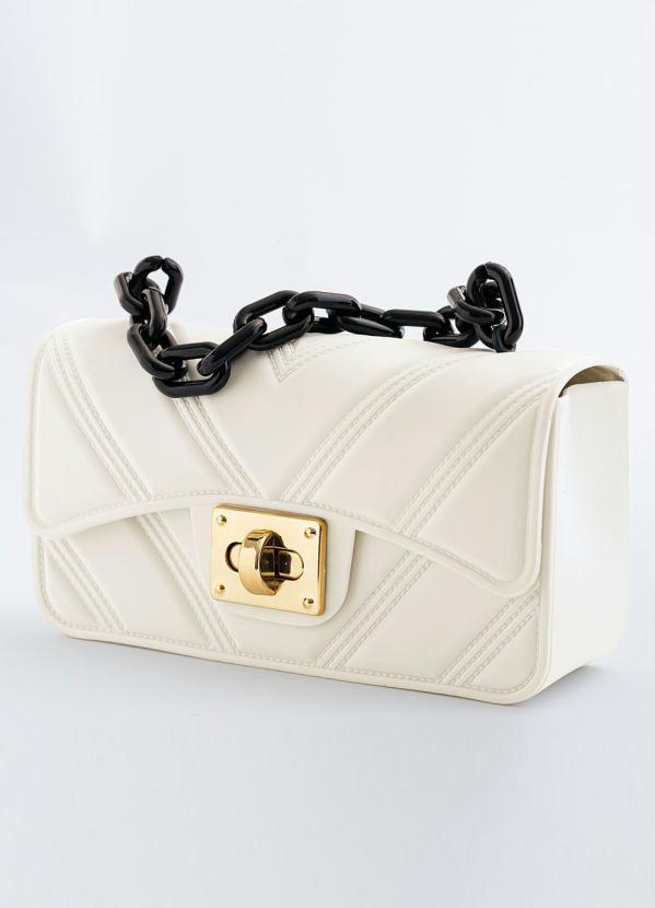 Bolsa Branco em Pvc
