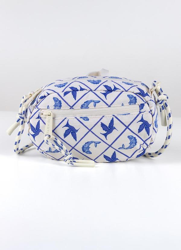Bolsa Chuchu Azulejaria Off White
