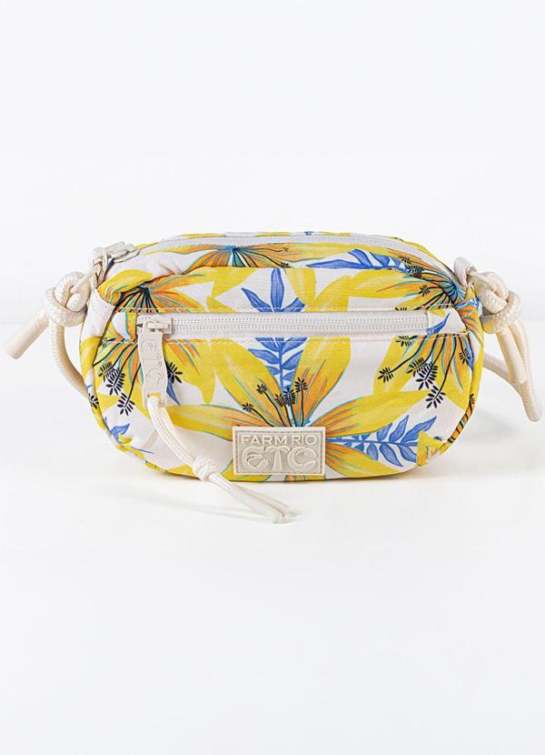 Bolsa Chuchu Floral Sara Off White