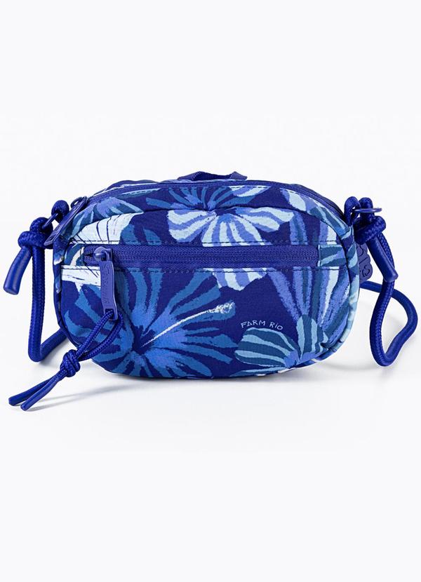 Bolsa Chuchu Hibisco do Mar Azul