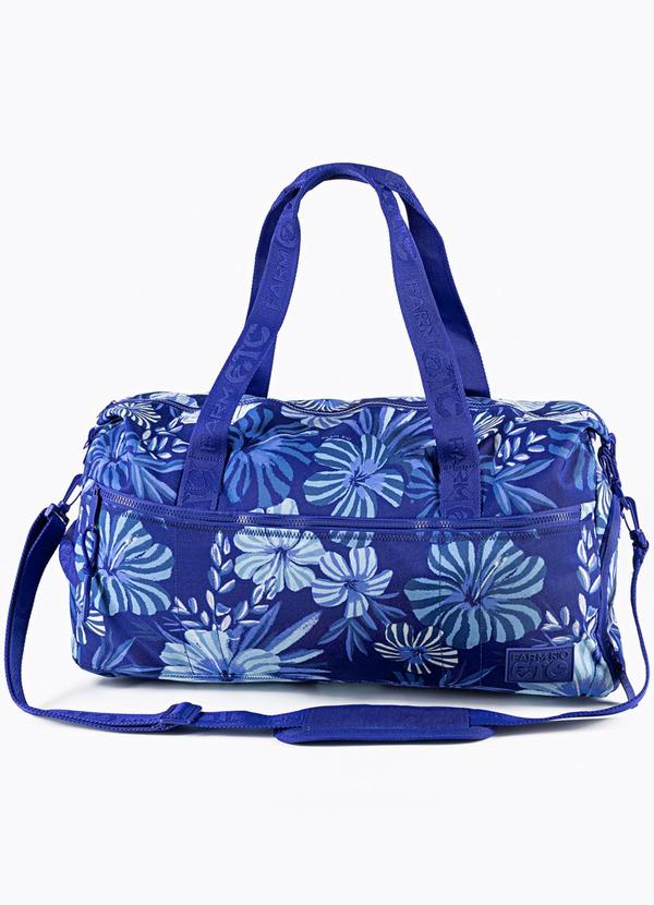 Bolsa Findi Hibisco do Mar Azul