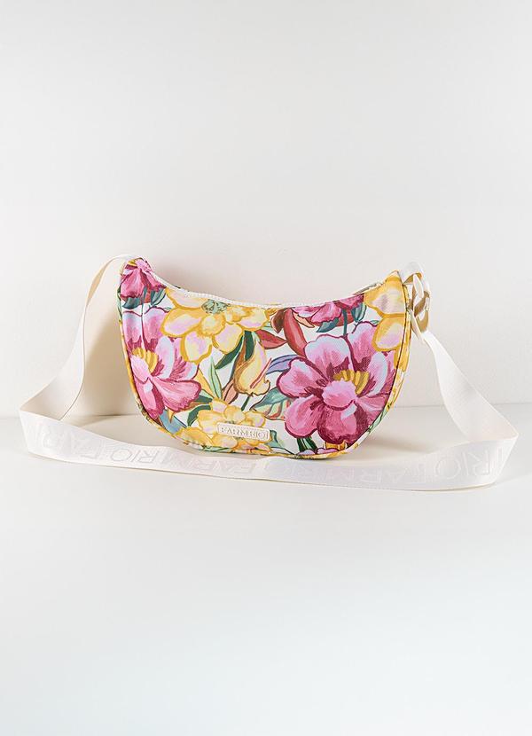 Vista 2 Bolsa Rio Folhagem de Inverno Off White FARM ETC FARM ETC