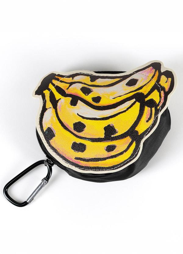 Sacolinha Me Leva Feira com Banana Off White