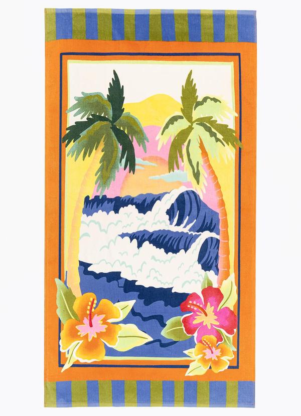 Toalha Chamego Surf Azul