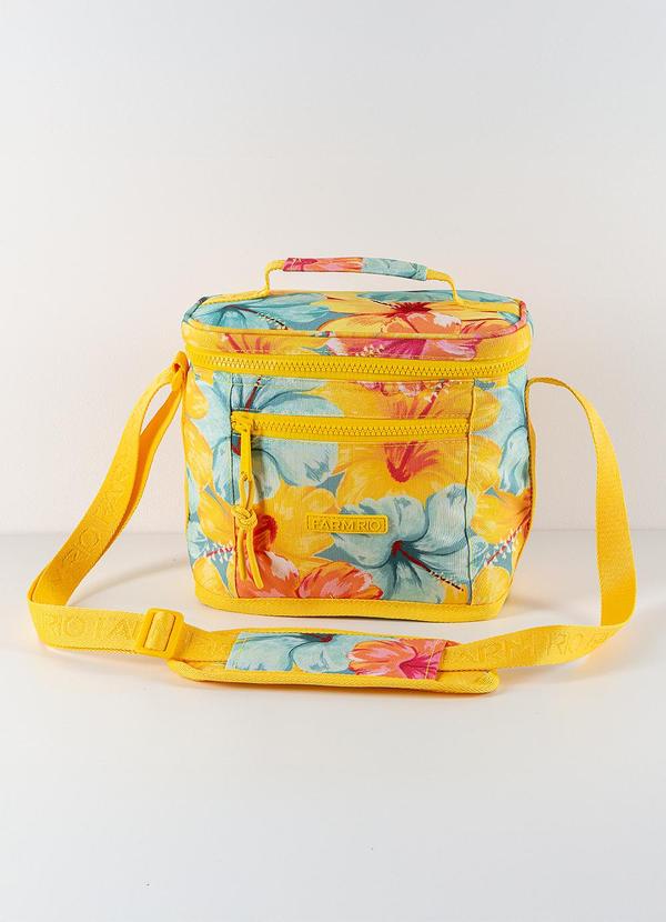 Vista 2 Mini Cooler Farofa Thalia Amarelo FARM ETC FARM ETC