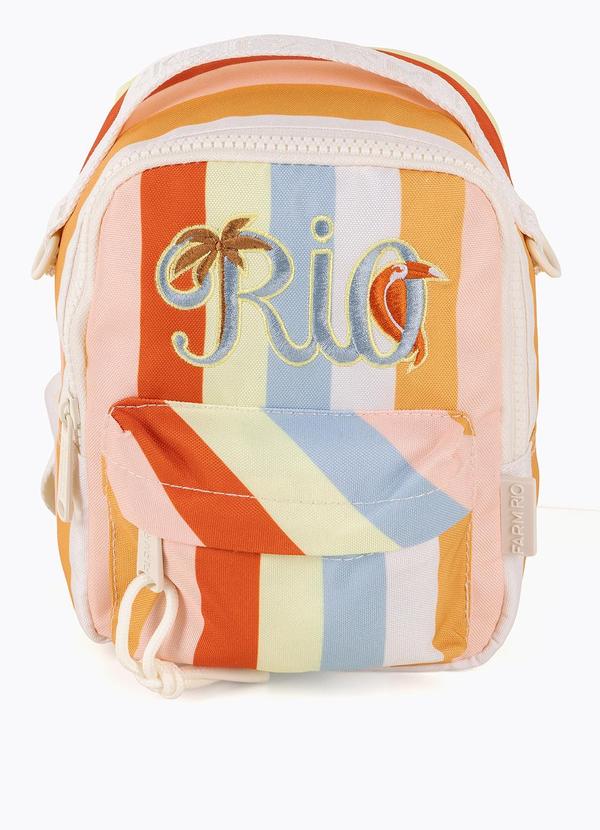 Mochila Borogodó Rio Tipográfico Silk Off White