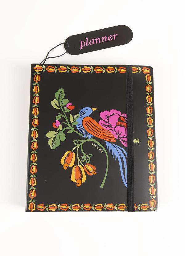Vista 2 Planner Voo Descoladinha Preto FARM ETC FARM ETC