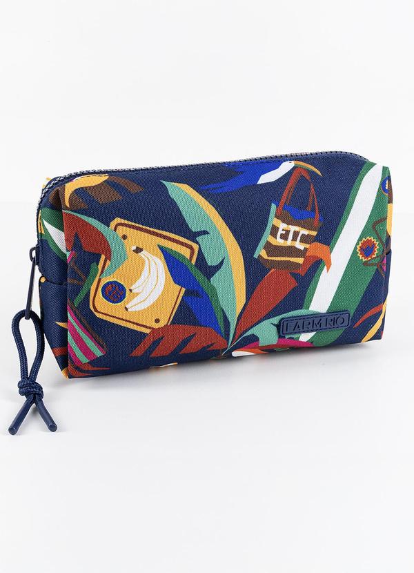 Maxi Necessaire Ora Bolas Mundo Etc Azul