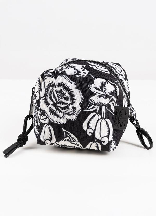 Necessaire Caçula Floral Caju Off White