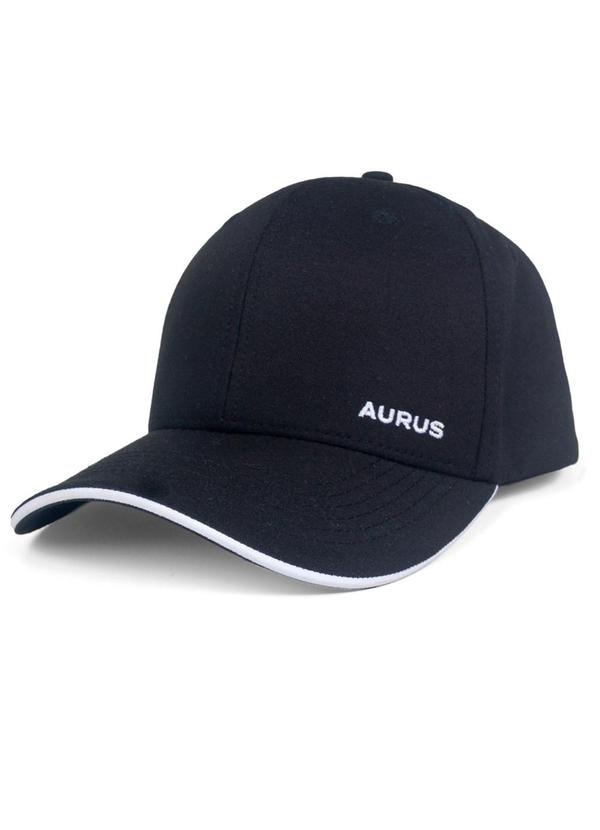 Vista 2 Bone Seis Gomos Preto Aurus Aurus