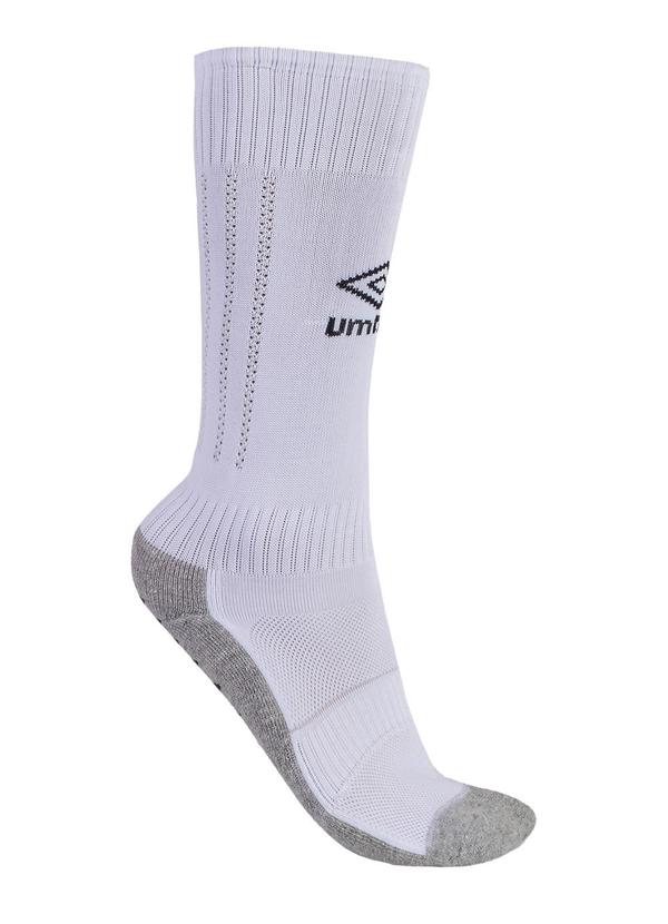 Vista 2 Meia Unisex Umbro 3/4 Grip Ii Branca Umbro