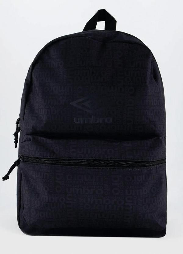 Vista 2 Mochila Unisex Umbro Print Preta Umbro