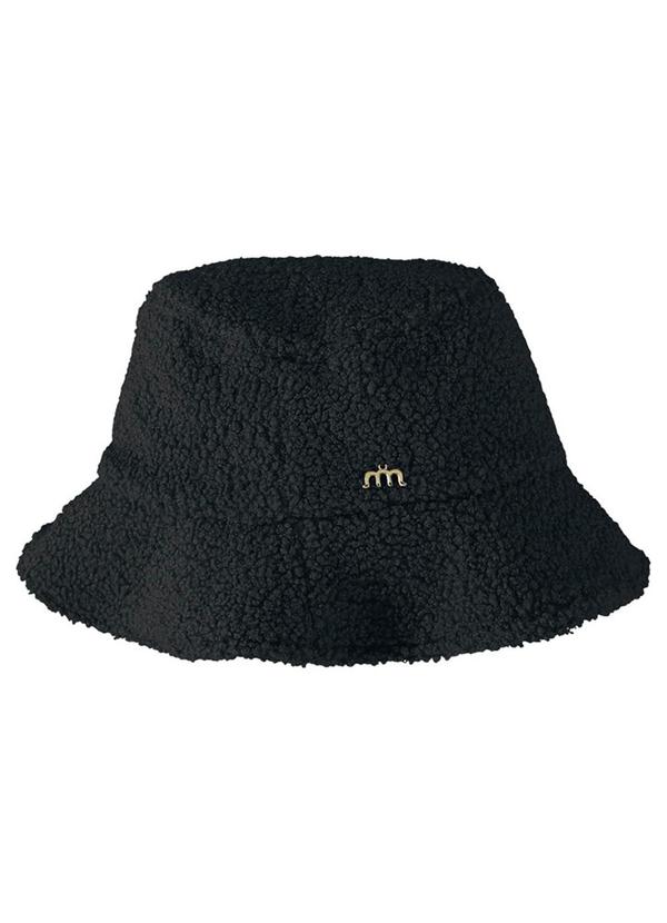 Bucket Hat Menina Pelo Carneirinho Preto