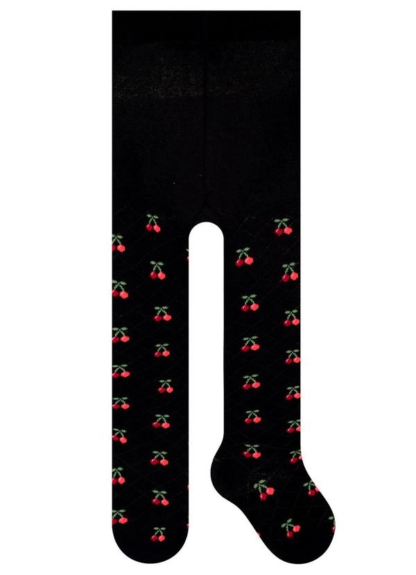Vista 2 Meia Calça Infantil Preto Rovitex Rovitex