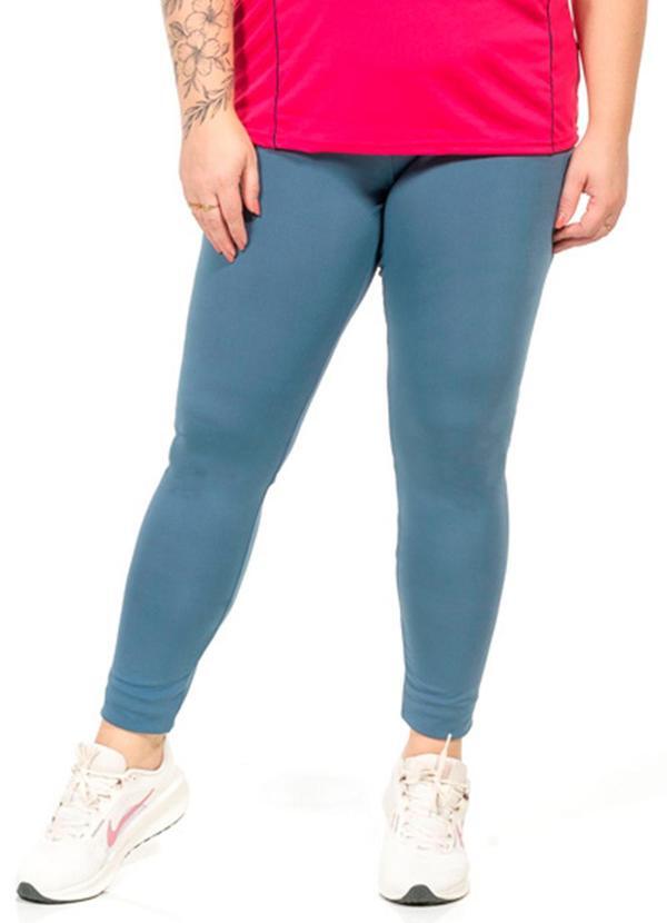 Legging Power Feminina Azul