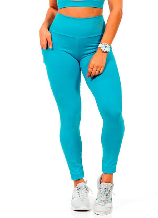 Legging Suplex Feminina Azul