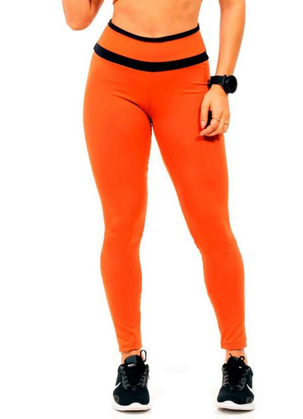 Legging Suplex Feminina Laranja