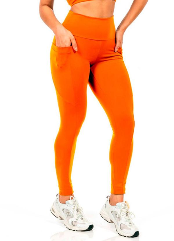 Legging Suplex Feminina Laranja