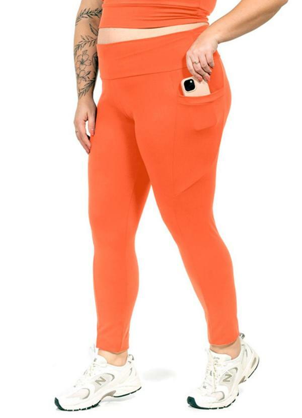 Legging Suplex Feminina Laranja