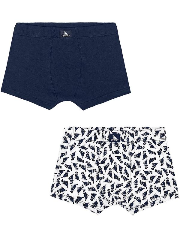 Cuecas Boxer Cotton Elastano Branco