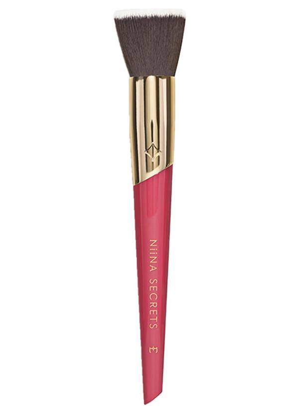 Pincel Base Kabuki Rosa