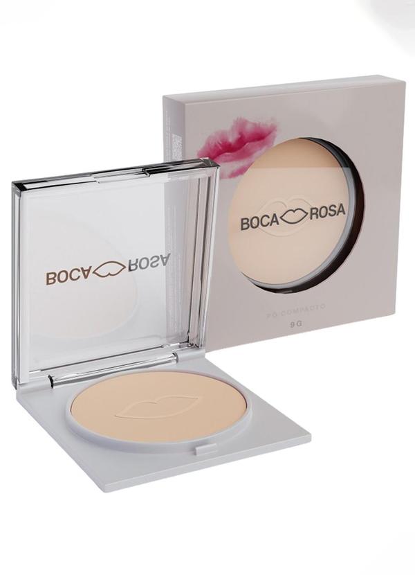 Vista 2 Pó Compacto Cor 02 9g Boca Rosa Boca Rosa