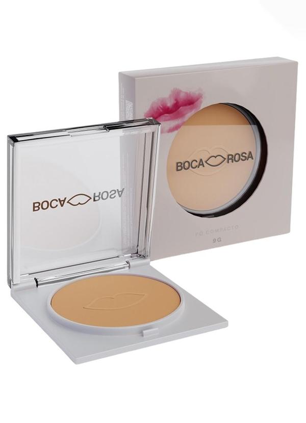 Vista 2 Pó Compacto Cor 04 9g Boca Rosa Boca Rosa