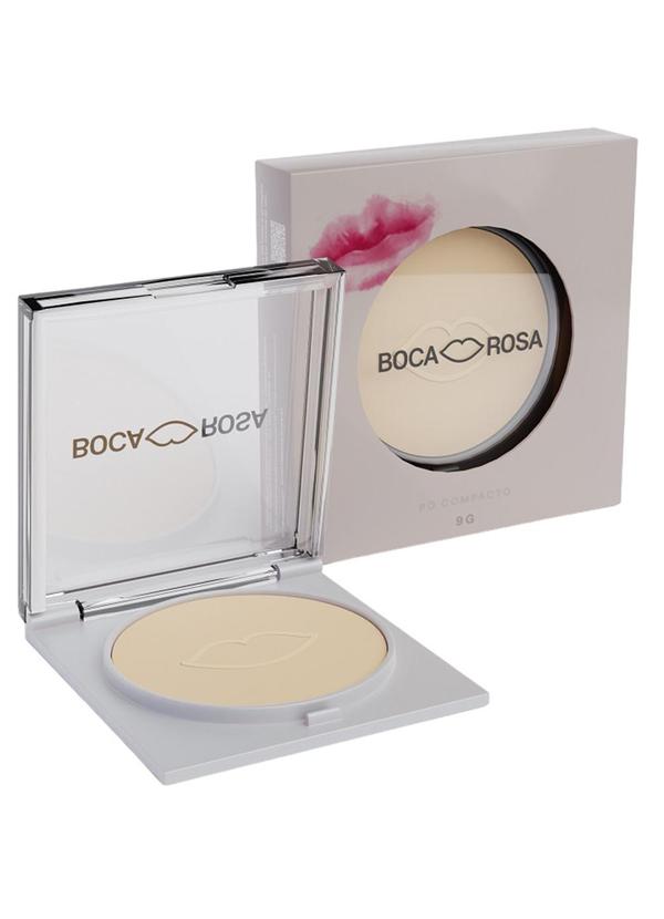 Vista 2 Pó Compacto Cor 01 9g Boca Rosa Boca Rosa