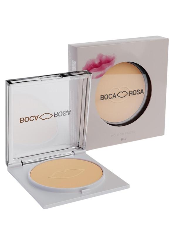 Vista 2 Pó Compacto Cor 03 9g Boca Rosa Boca Rosa
