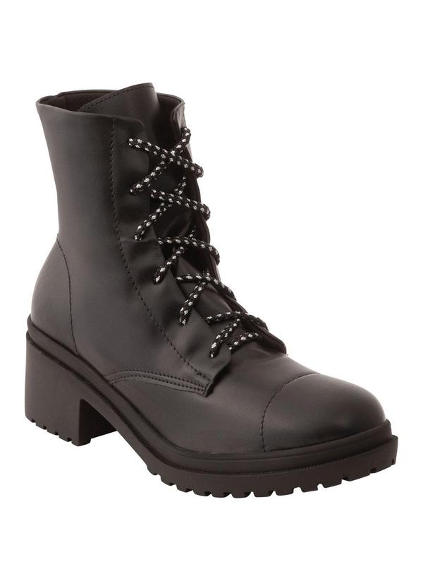 Bota Preto em Sintético