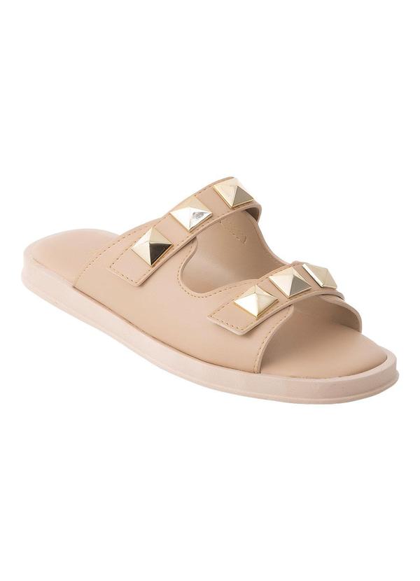 Chinelo Amendoa em Sintético