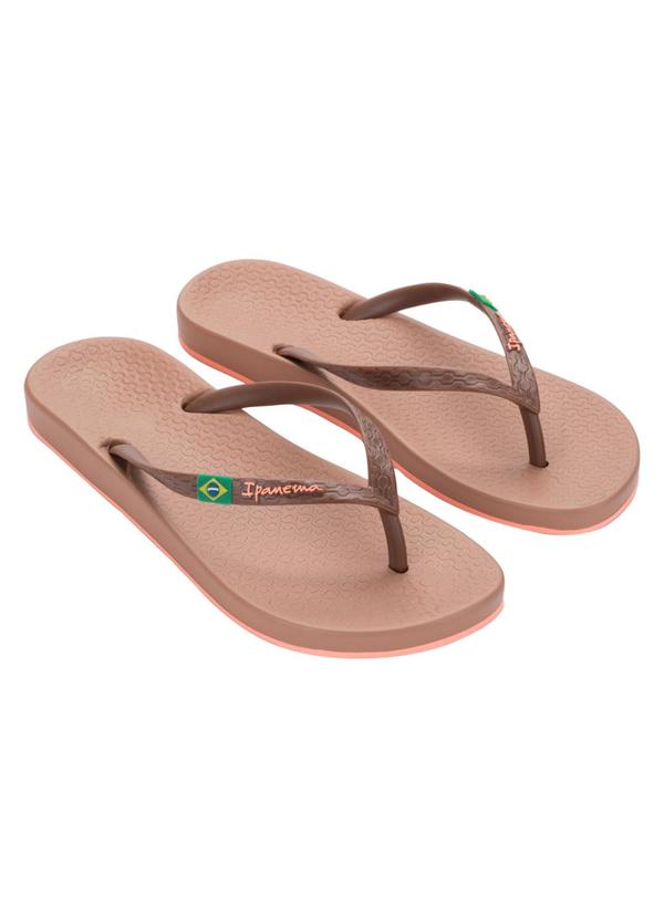Chinelo Anatomica Brasil Bv711 Marrom