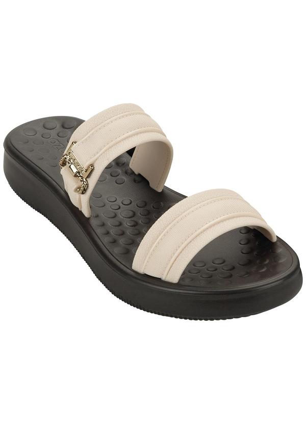 Vista 2 Chinelo Azaleia Clau Off White AZALEIA