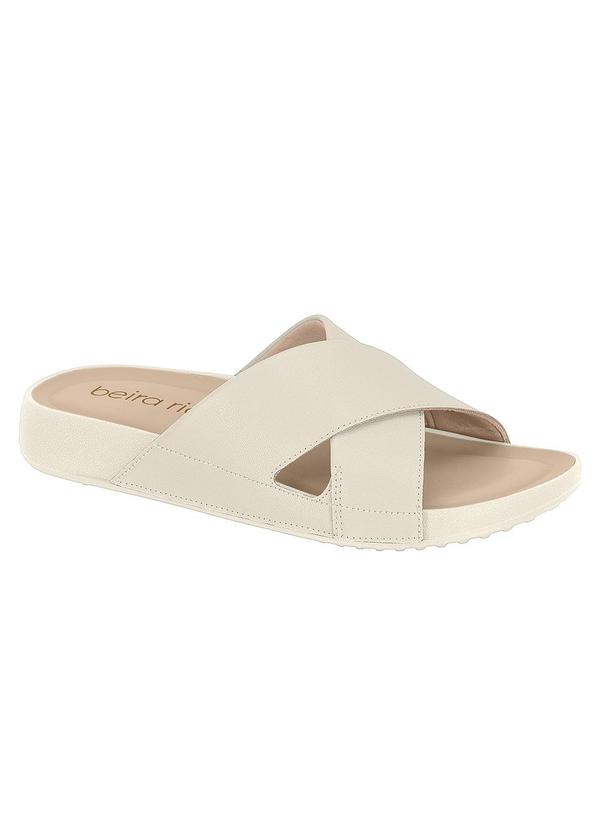 Chinelo Beira Rio Branca