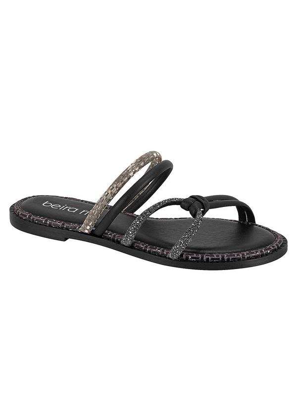 Chinelo Beira Rio Preta