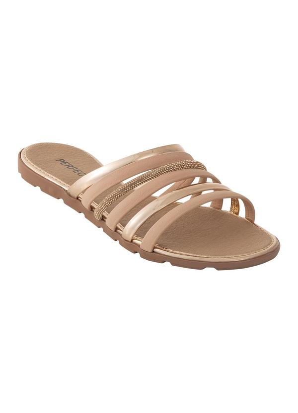 Chinelo Cobre em Sintético