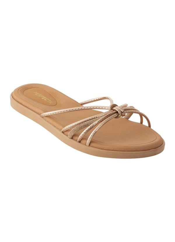Chinelo Cobre em Sintético