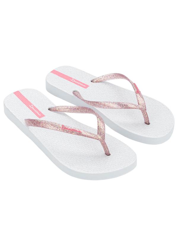 Chinelo Glitter 25405 Branco