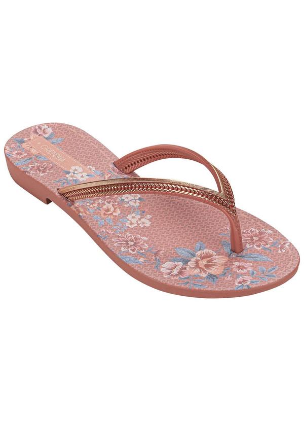 Vista 2 Chinelo Grendha Mais Acai Energia Nude GRENDHA