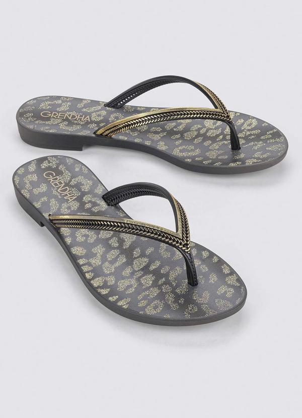 Vista 2 Chinelo Grendha Mais Açai Energia Preto GRENDHA