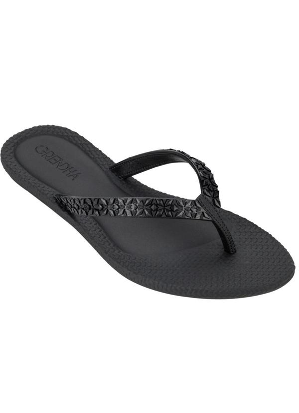 Vista 2 Chinelo Grendha Todo Dia Linda Preto GRENDHA