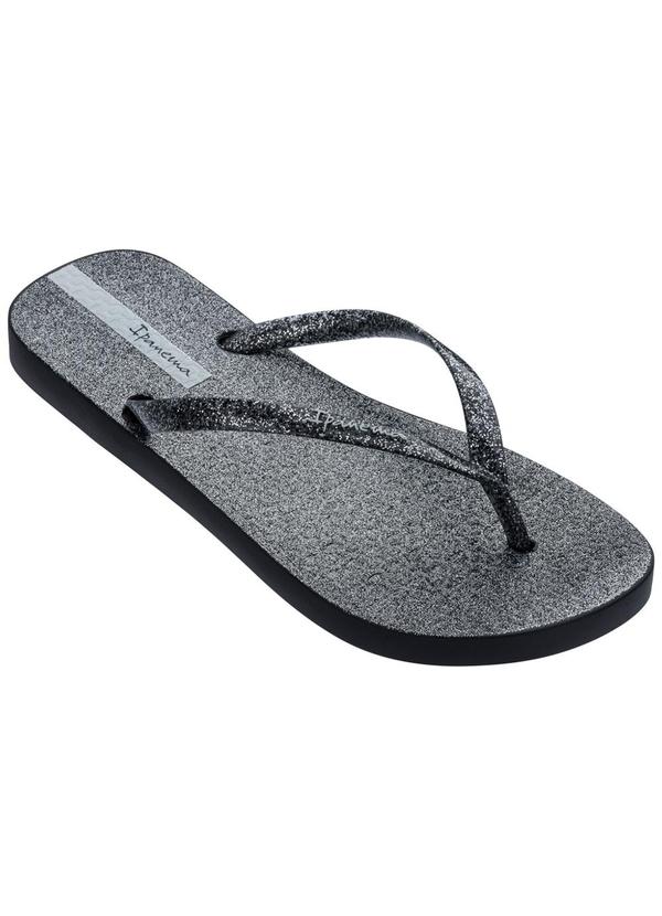 Vista 2 Chinelo Ipanema Glitter Preto Ipanema